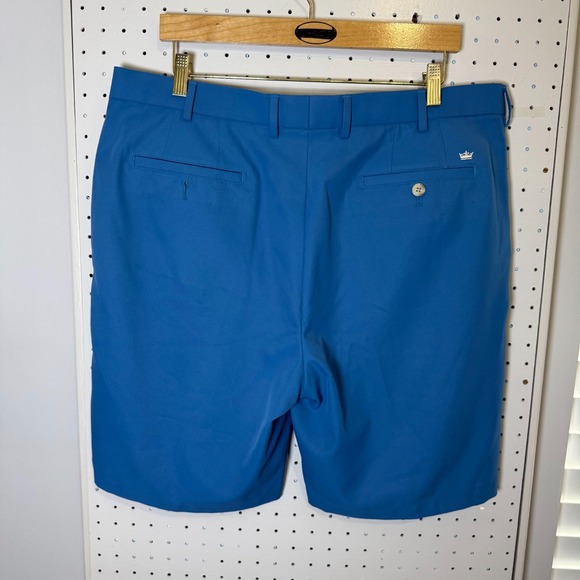 Peter Millar Crown Sport Salem Performance Golf Short Men's Size 38 Blue Classic - Picture 4 of 12